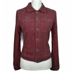 Y2K AG Adriano Goldschmied The Iris Corduroy Jacket Size Small